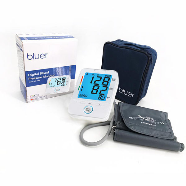 فشارسنج دیجیتال بازویی Bluer U80 K | نمایشگر رنگی، سخنگو و کاربری خانگی