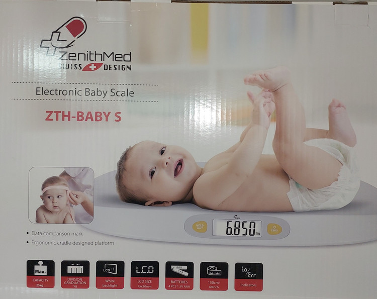 ترازو دیجیتال زنیت مدل Baby-S | دقت بالا و آسانی در اندازهگیری وزن کودک