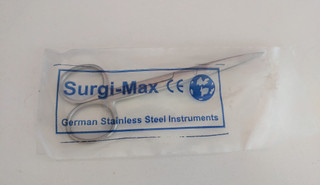 قیچی دو سر تیز استیلSurgi-Max | ابزار برش دقیق در جراحی، بخیه و پانسمان