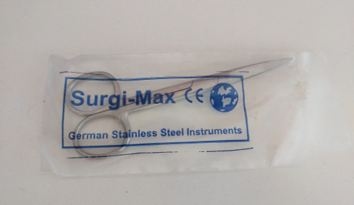 قیچی دو سر تیز استیلSurgi-Max | ابزار برش دقیق در جراحی، بخیه و پانسمان