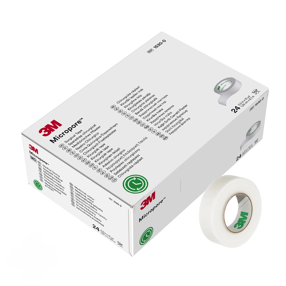 چسب ضد حساسیت 3M سایز 1.25 سانتی‌متر | محافظت مطمئن با حداقل تحریک پوستی