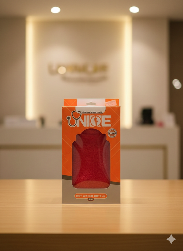 کیسه آبگرم کاوردار یونیک Unique | تسکین درد با طراحی ایمن و پوشش نرم قابل شستوشو