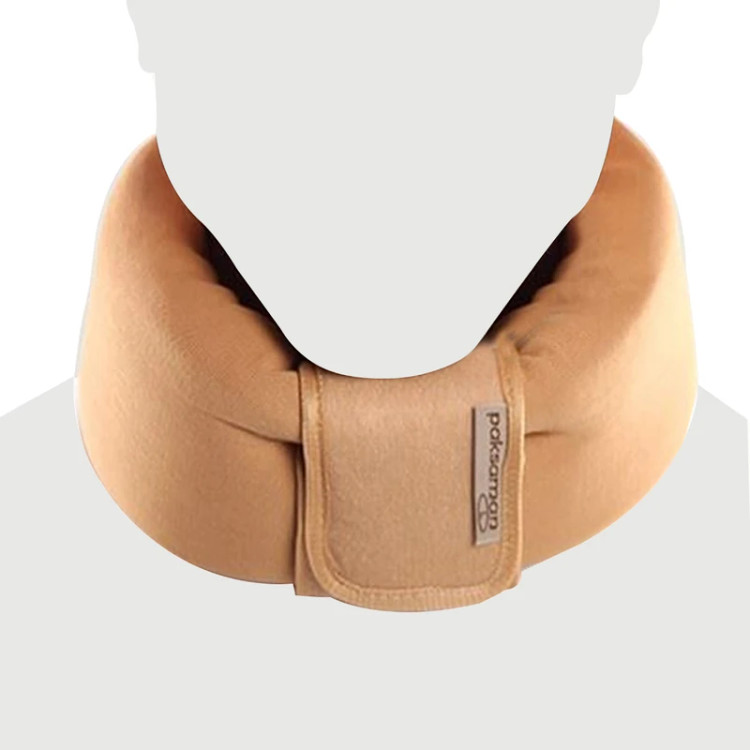 گردن بند طبی پاک سمن مدل Soft Cervical Collar | تسکین درد گردن و تثبیت ملایم مهرههای گردنی
