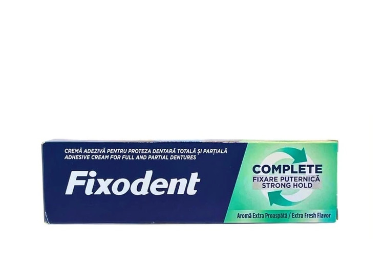 چسب دندان مصنوعیfixodent original | فیکسکننده قوی برای نگهداشتن مطمئن دندان مصنوعی